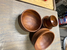 Load image into Gallery viewer, Hand turned wooden bowls
