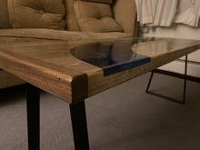 Load image into Gallery viewer, Epoxy design custom coffee table
